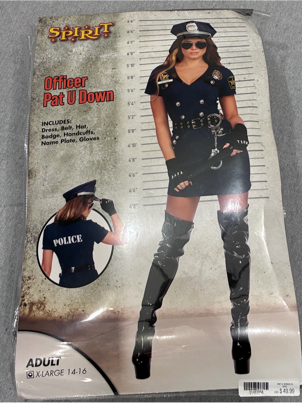 Spirit Halloween woman’s police officer costume